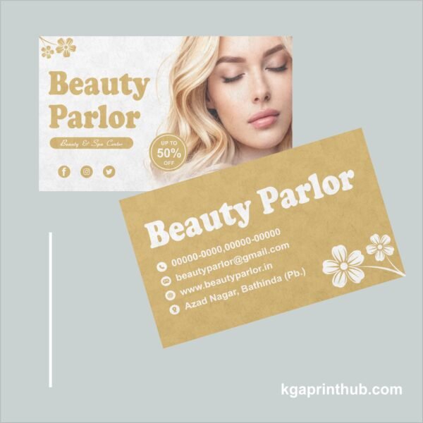 Texture Matt Lamination Business card