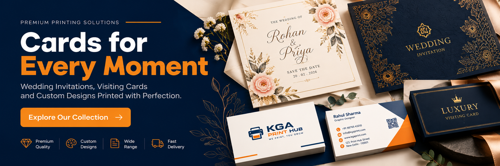KGA PRINT HUB - Top class printing cards