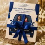 Digital Printing Wedding Card D008